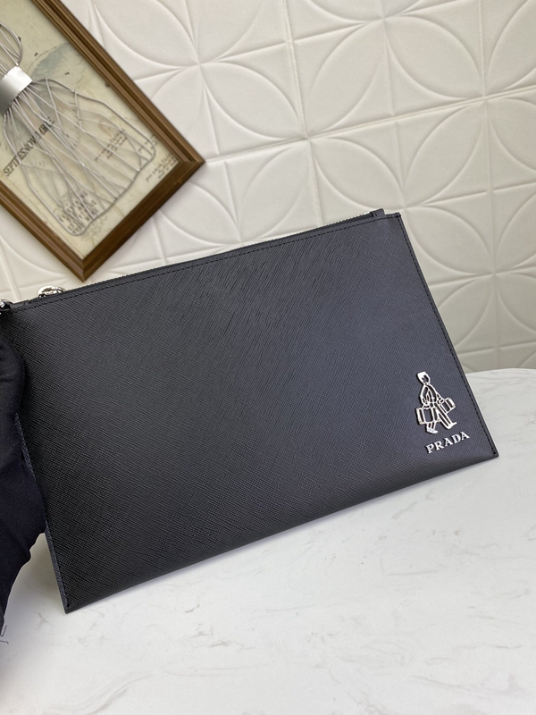 プラダ財布コピー素材ディテール